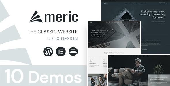 Americ - Corporate Business WordPress Theme Logo